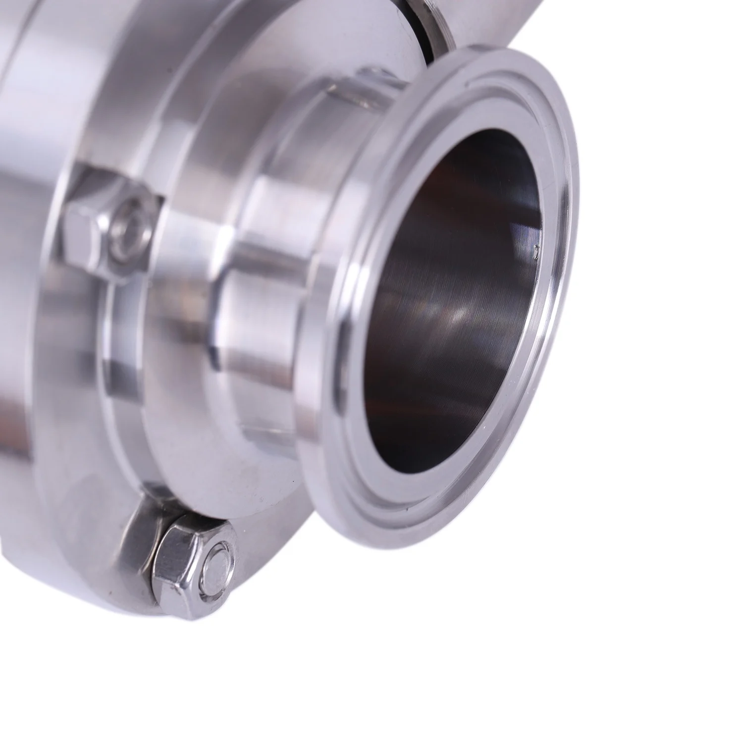 

ABNF!1-1/2 дюйма 38 мм Sus304 санитарная нержавеющая сталь 1,5 дюйма Tri Clamp клапан управления потоком-бабочкой Homebrew пиво молочный продукт