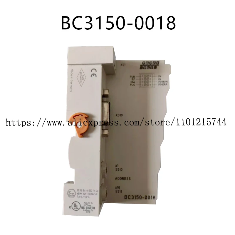 Controlador original do PLC, uma garantia do ano, BC3150-0018 BK3150-0018, novo
