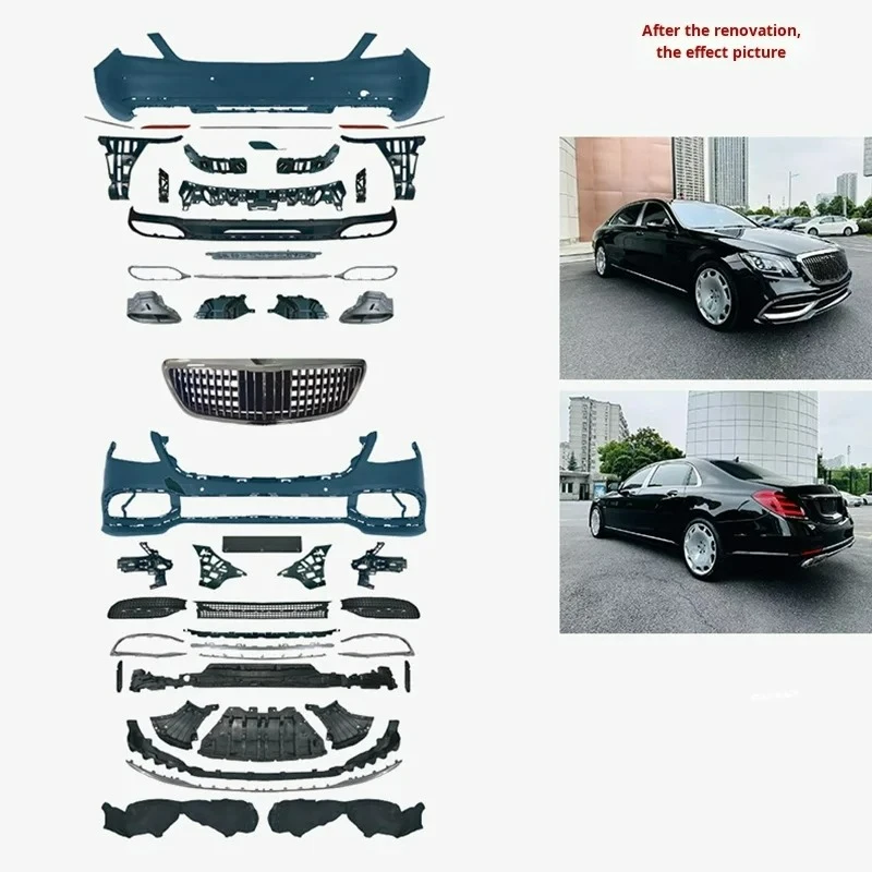 

Luxury-Enhanced ForMercedesBenz W222 S-Class 2018-2020 Maybach S63 S65 ABS Body Kit