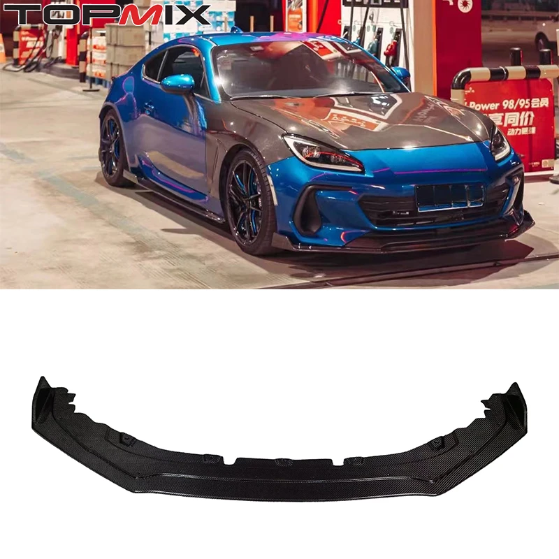 

For Toyota GR86/Subaru BRZ ZN8 (2021-2025) Carbon Fiber Front Bumper Lower Lip Spoiler (Aftermarket, OEM Fit, Aerodynamic, China