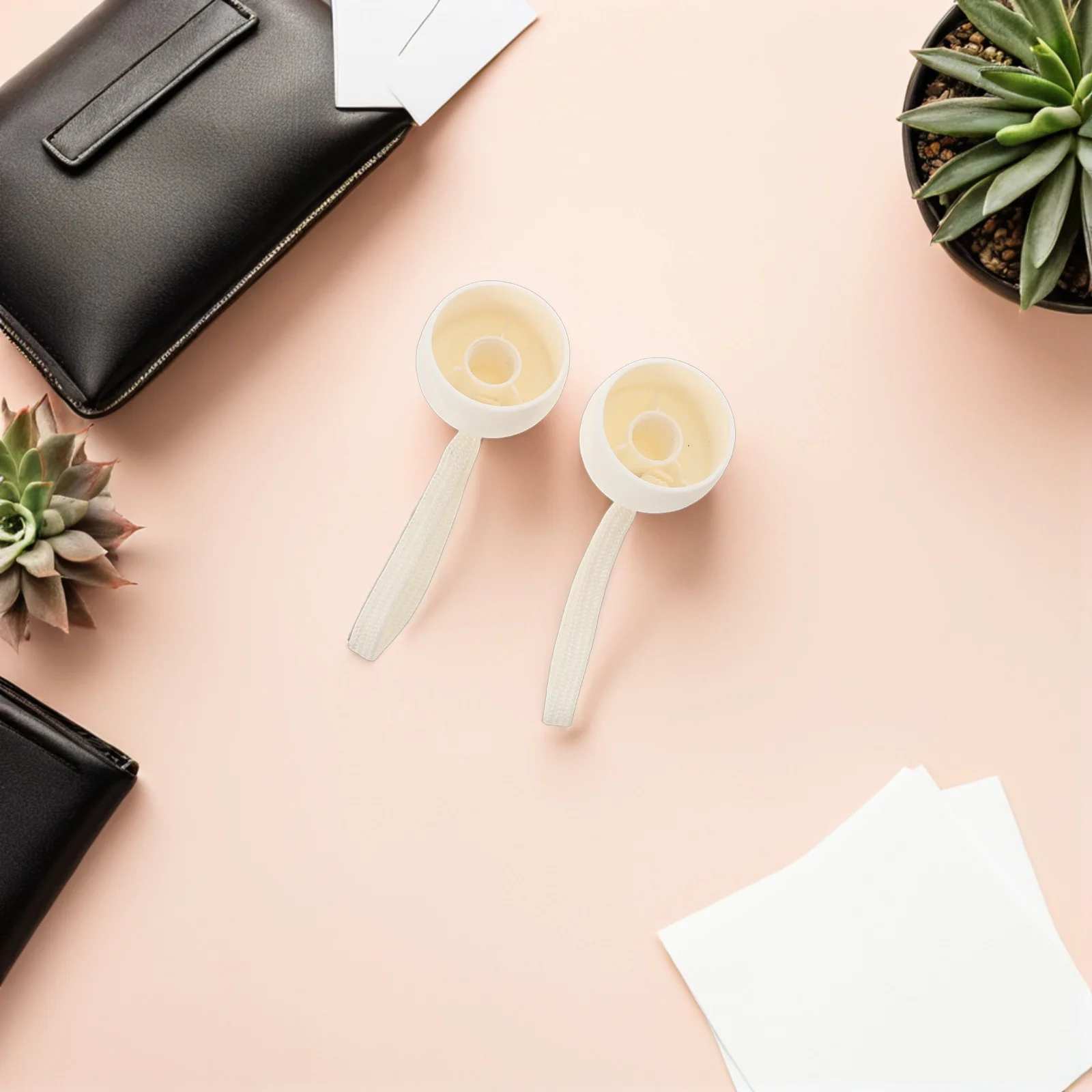 2 قطعة مقبض المظلة استبدال البلاستيك ل 13-14 مللي متر الموضوع الأبيض مظلة السفر إصلاح أجزاء سهلة التركيب