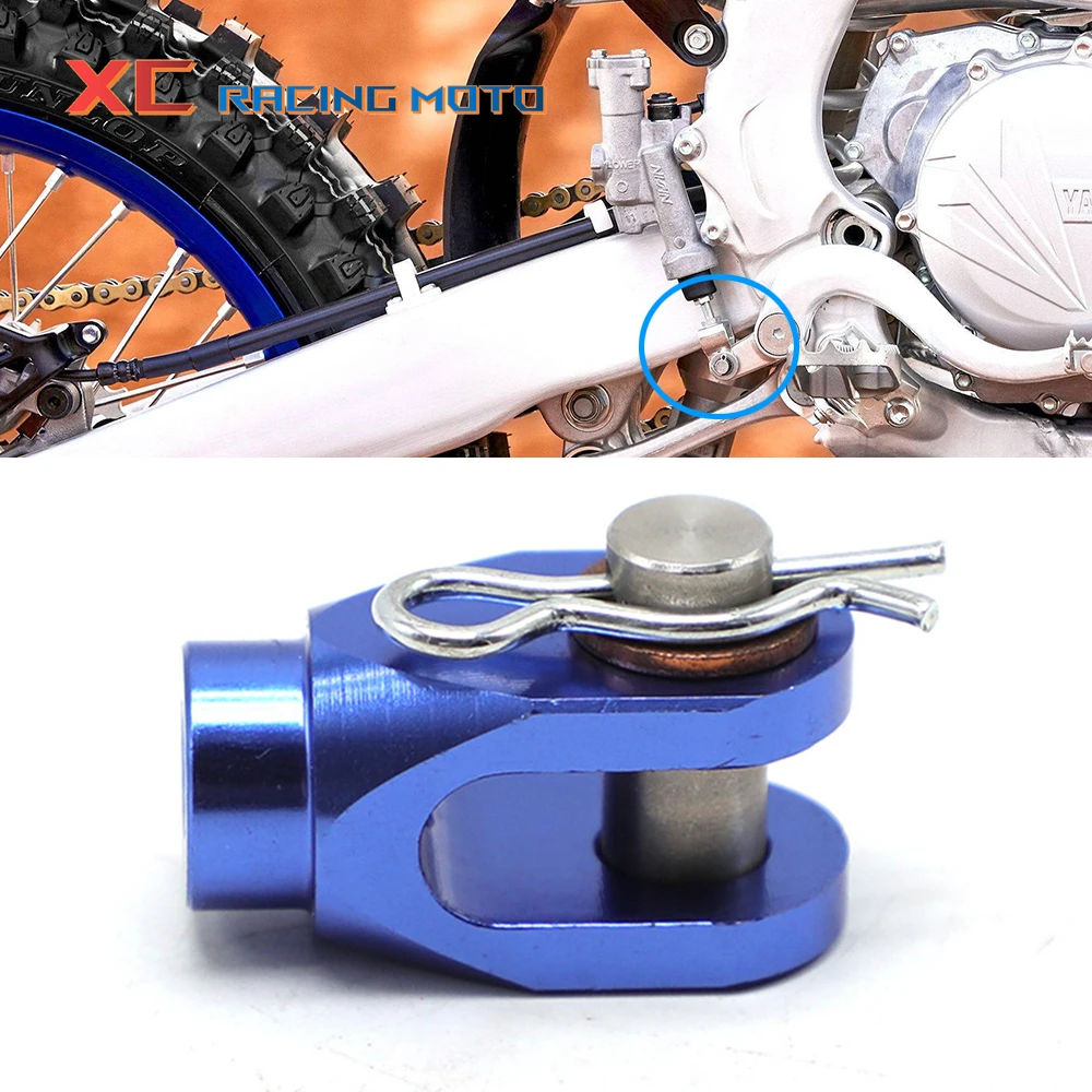 

CNC Aluminium Rear Brake Clevis For YAMAHA YZ WR 125 250 250F 450F 125X 250X 250FX 450FX Suzuki RMZ 250 450 RMX450Z 2003-2021