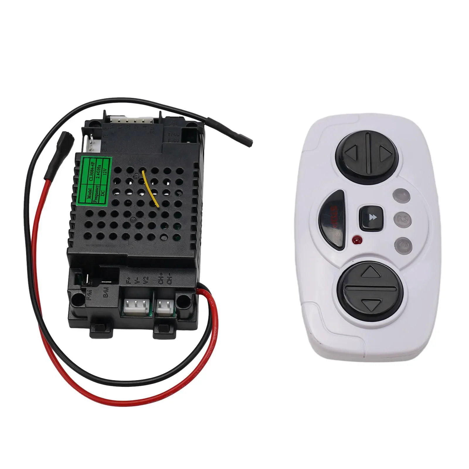 Imagem -04 - Controlador Receptor Acessórios para Crianças Carro Elétrico Kit Industrial Grupo Negócios Alta Qualidade Clb0844d 4f 12v