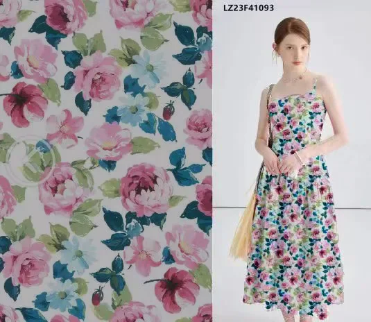 

High Quality 100% Cotton Material - Soft & Breathable Fabric for Dress Making, Summer Clothes & DIY Craft Projects, Pre-Shrunk