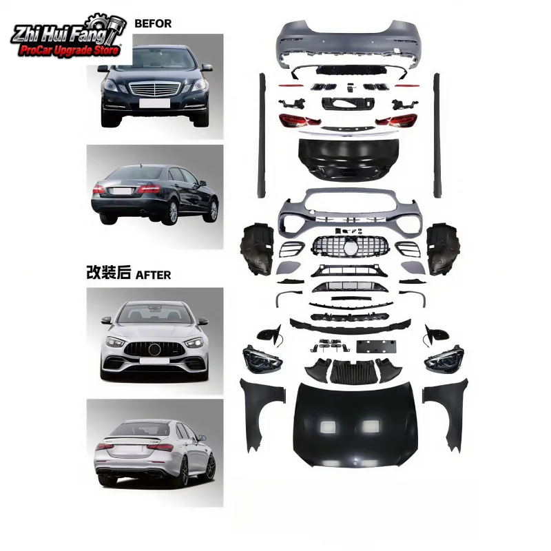 

Suitable for Mercedes-Benz E-Class W212 to W213 (09-15 to 21+) Body Kit, AM