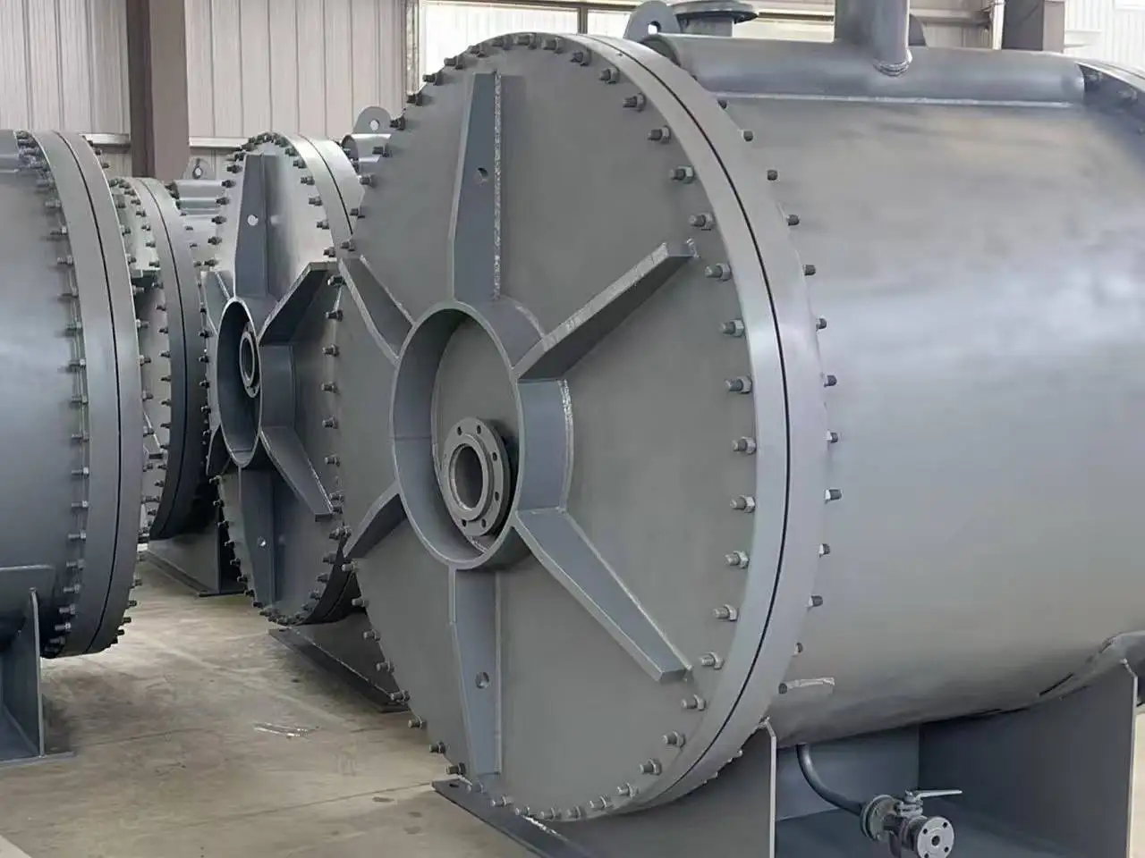 High Turbulence Spiral Plate Heat Exchanger for Metallurgical Smelting Low-Pressure Waste Liquid Cooling & Heat Recovery