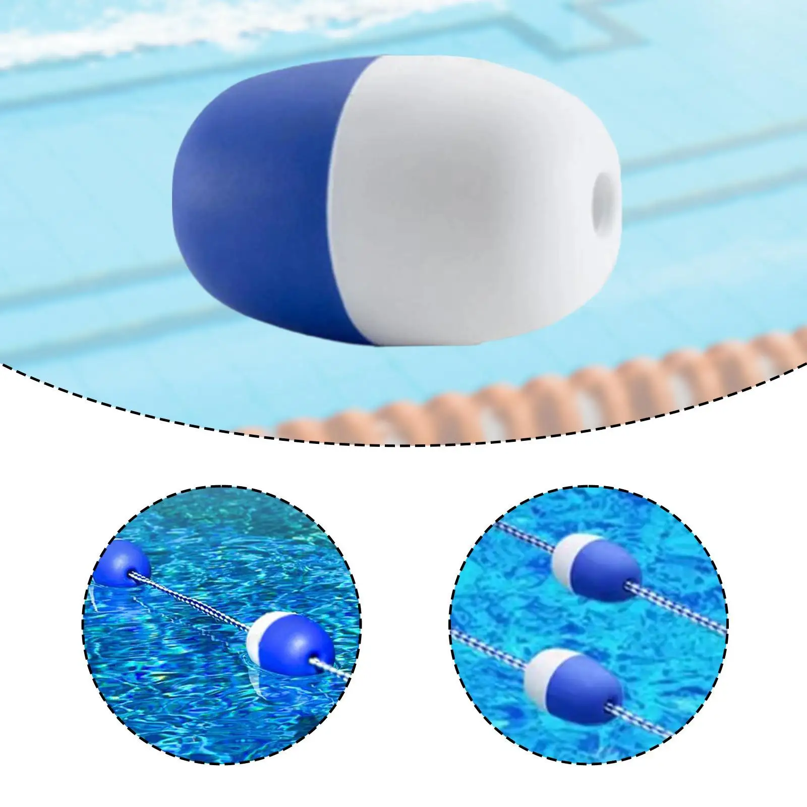 

Kayak Anchor Float Water Float for Water Park Zones Swimming Lane Pool