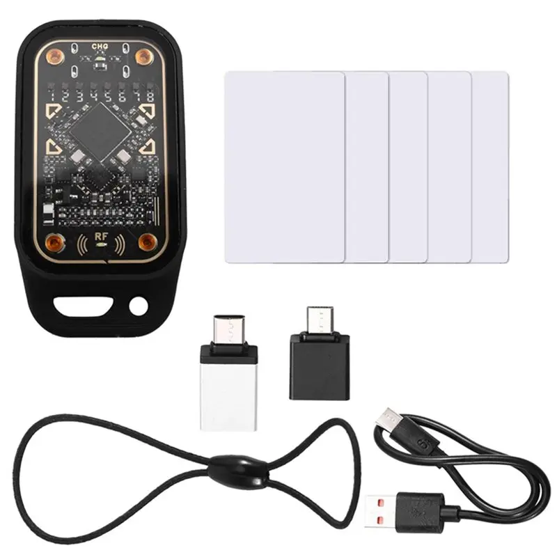 B14C RFID Smart Chip Emulator Chameleon V3.0 Copier Reader Writer ID IC 125Khz 13.56Mhz Card Tag Cloner With Key Card