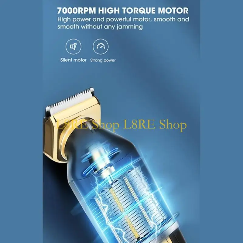 

L8RE Электрический триммер для волос в паху и на теле для мужчин, водонепроницаемый триммер для волос на лобке для мужчин, для