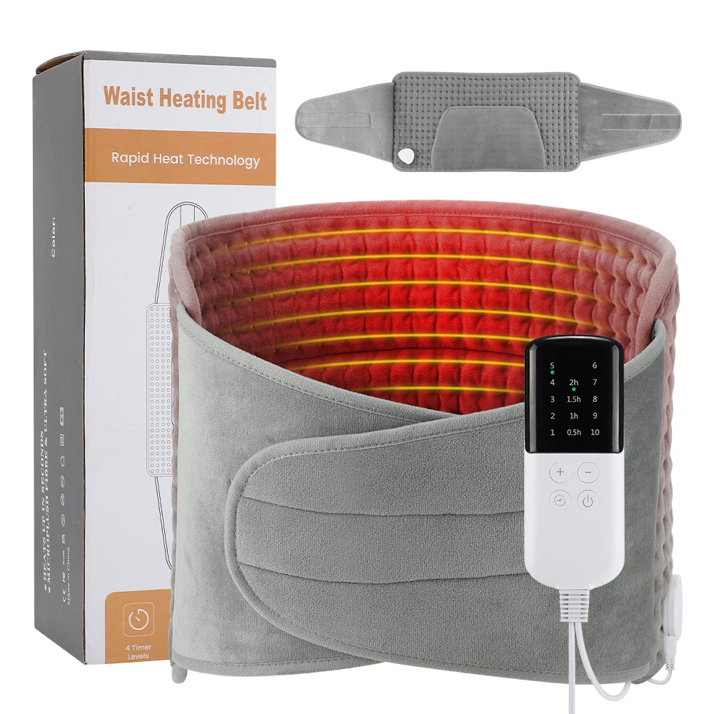 

10 Gears Electric Heating Pad Multifunctional Thermal Pad Belt For Home Waist Lumbar Back Soft Hand Warming Pad Abdominal Warmer