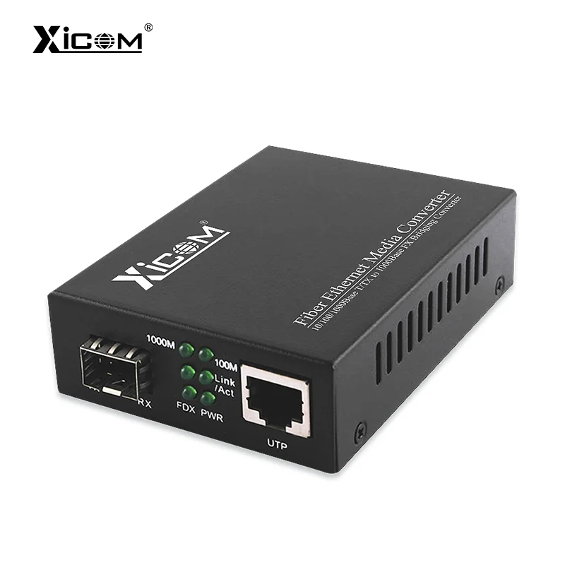 

SFP Transceiver Module Gigabit Media Converter 1000M 20KM Fast Ethernet RJ45 to SFP Fiber Switch with Compatible Cisco/Huawei
