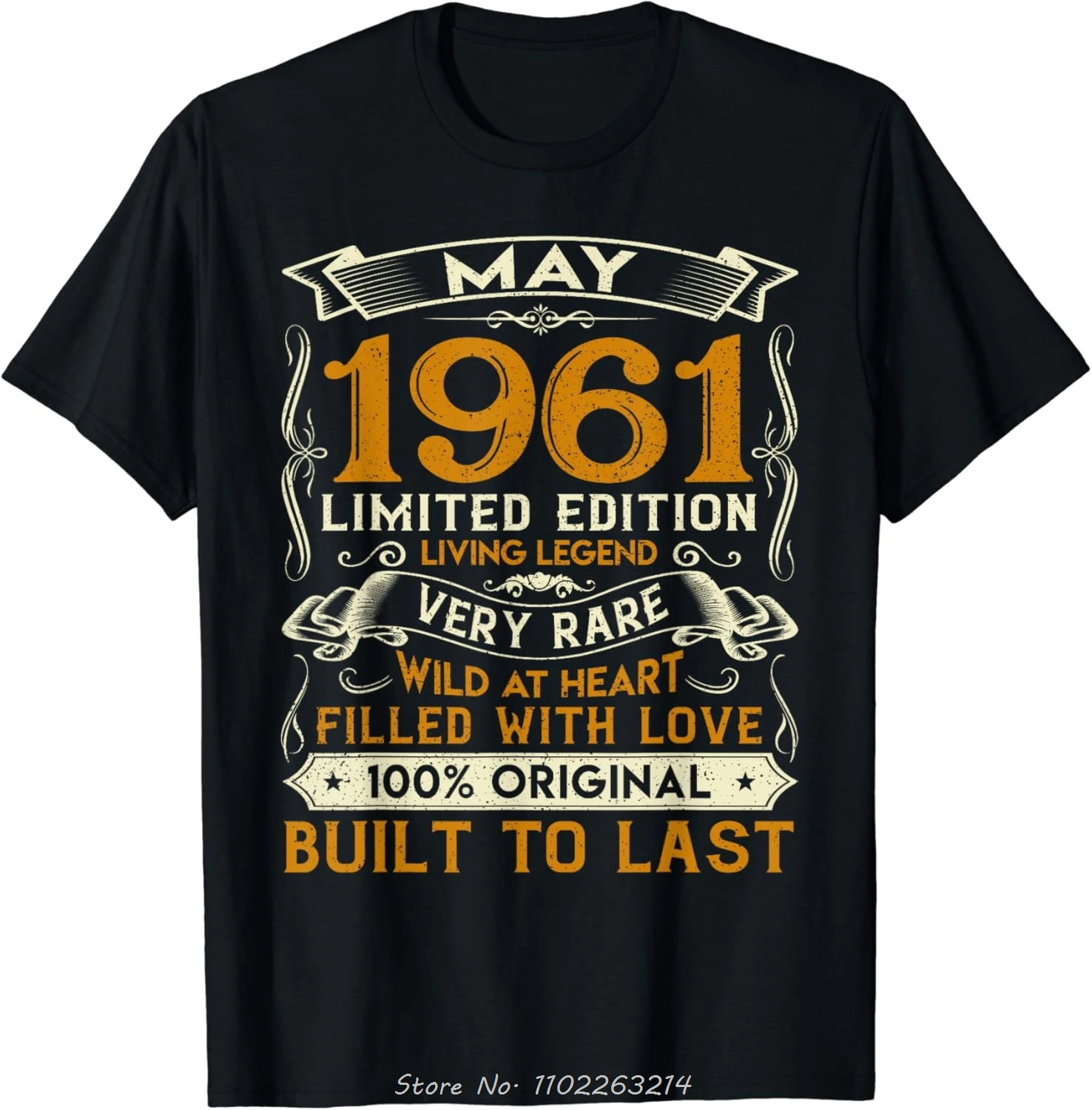 Camiseta Vintage de gran tamaño de mayo de junio de 1961, traje de fiesta nacido en mayo de 1961, camiseta deportiva, ropa para hombre, Camisas, camisetas de algodón