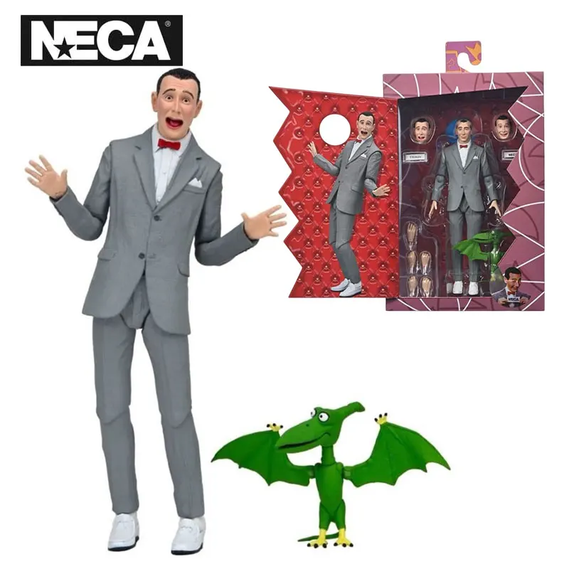 

NECA 50015 Toys Pee-wee Herman Action Figures Ultimate Pee-wee Herman 18 Cm Original Collection Doll Decoration Gift Model