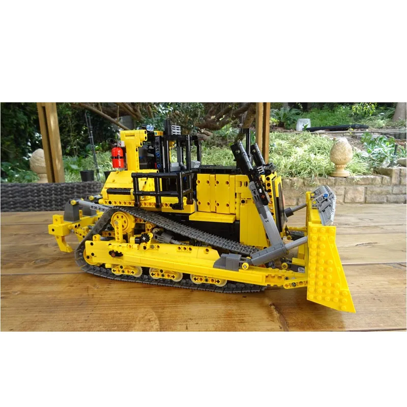 MOC-183195New City Goods D9 جرافة بنة Model2711Parts MOC الإبداعية الصبي الأطفال عيد ميلاد بناء الالعاب العملاقة هدية #2