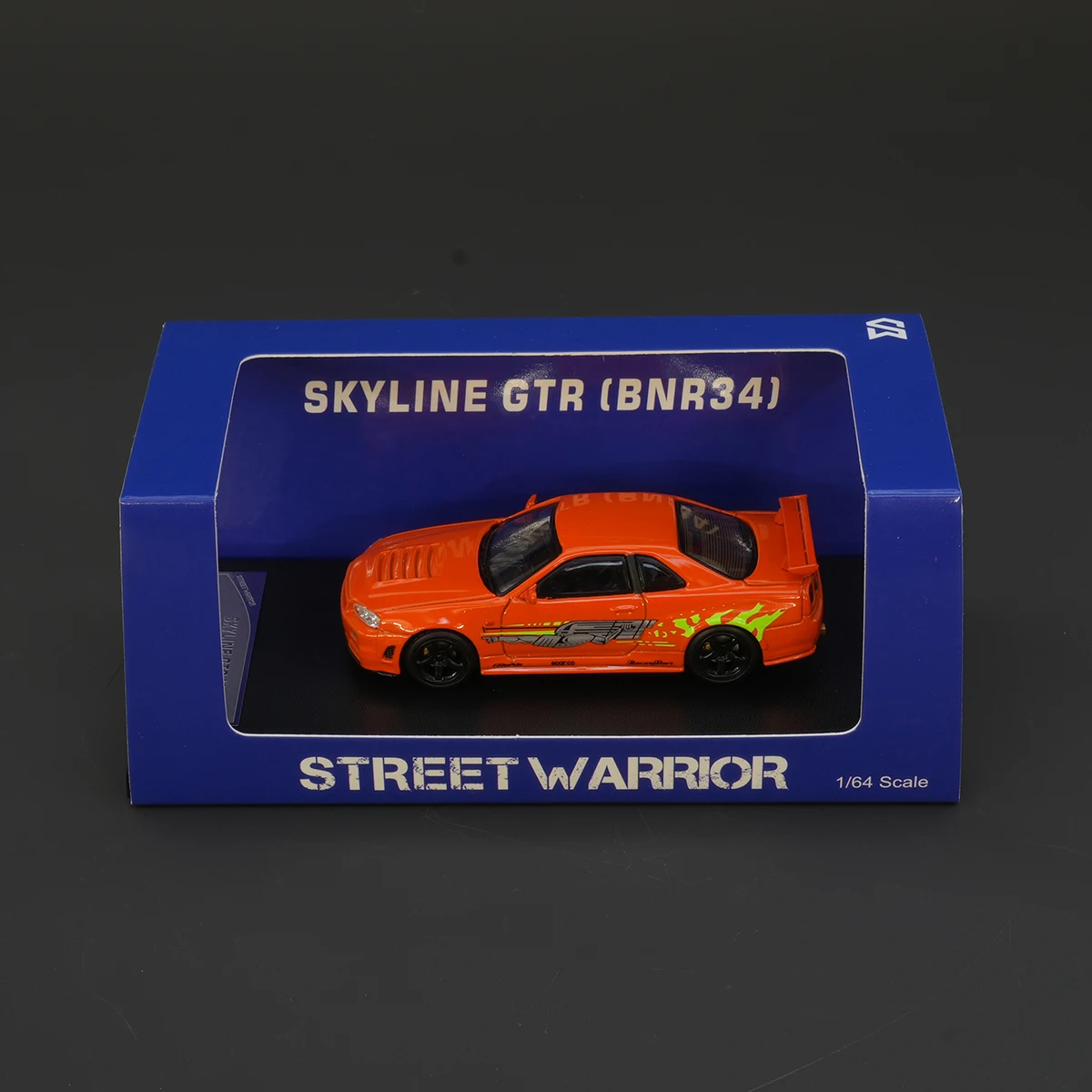 Street Warrior 1:64 Nissan Skyline GT-R (BNR34) Fast & Furious Livery Diecast Model Car In Stock Ready To Ship