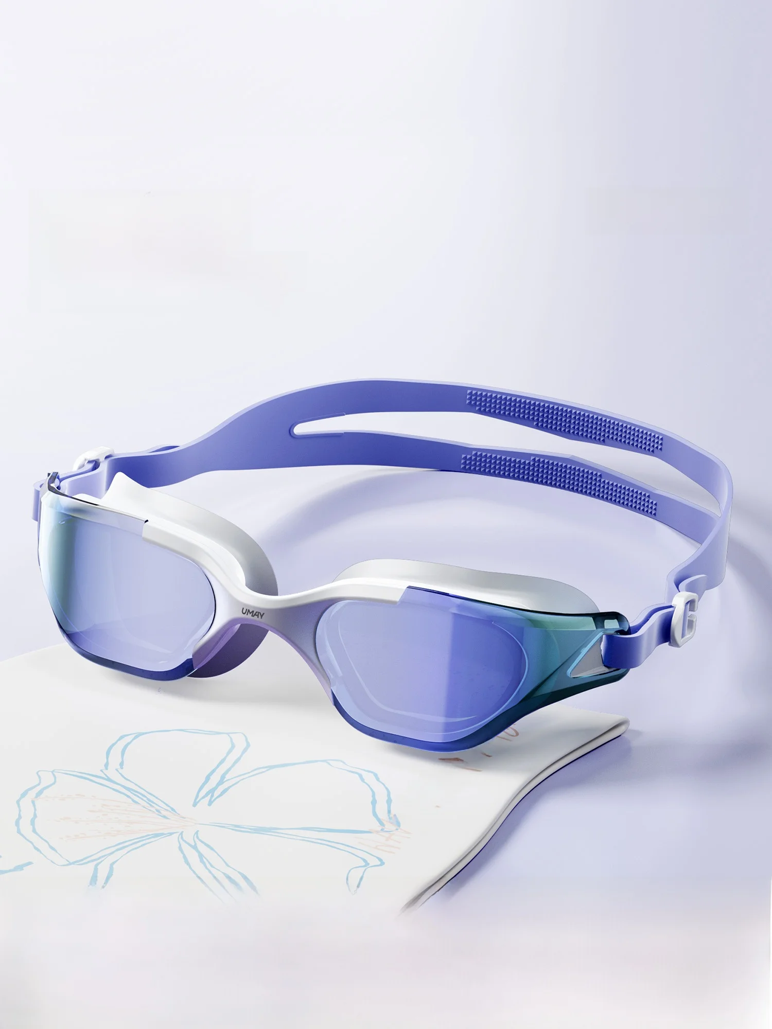umay-swimming-goggles-for-men-and-women-with-prescription-anti-fog-waterproof-high-definition-silicone-strap-swimming-glasses