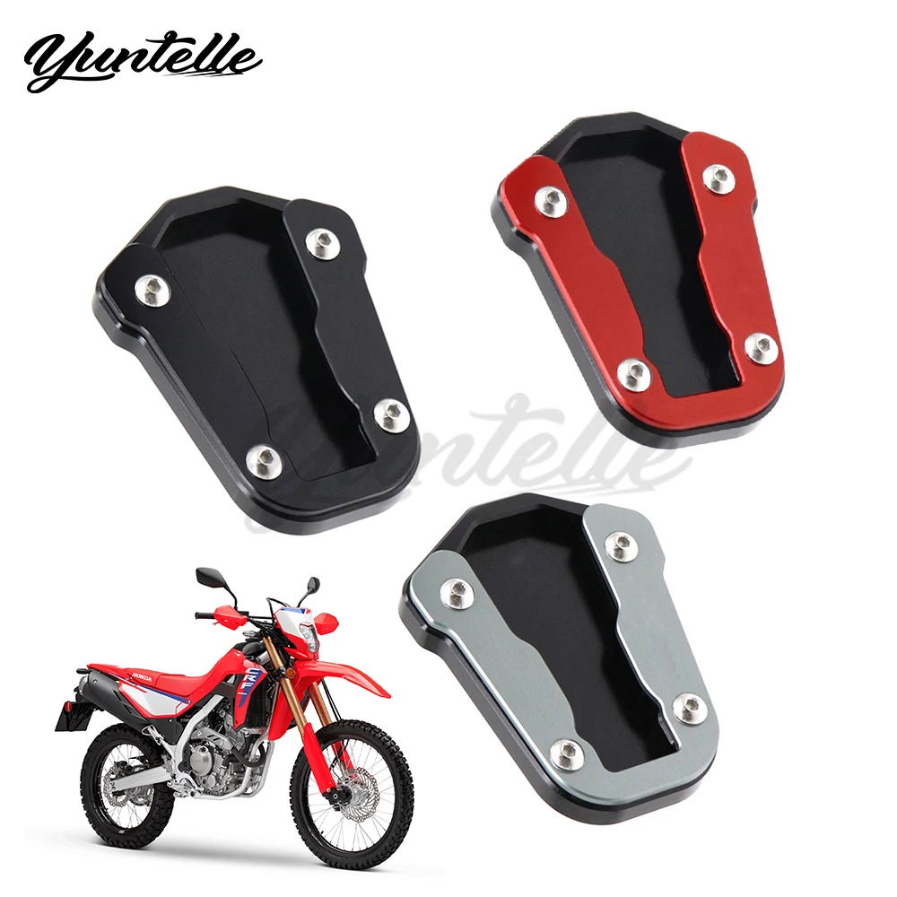 

Kickstand For HONDA CRF 300L CRF300 L CRF300 Rally 2021-2024 2023 Motorcycle Accessories CRF Foot Side Stand Enlarge Support Pad