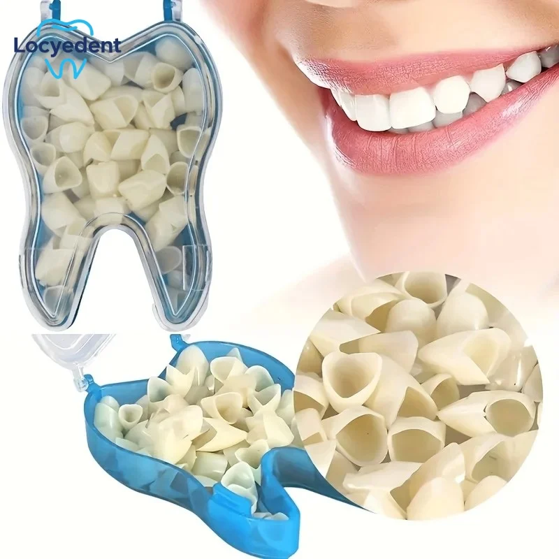 

Dental Temporary Crown Kit 50 Pcs/Box Anterior Front Molar Posterior Teeth Veneers Dentistry Tooth Whitening Repa Dental Tools