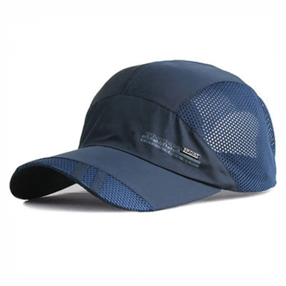 

Trendy Sun Protection Summer Golf Breathable Korean Style Sun Hat Visor Cap Baseball Hat Mesh Caps Quick Dry Mesh Cap
