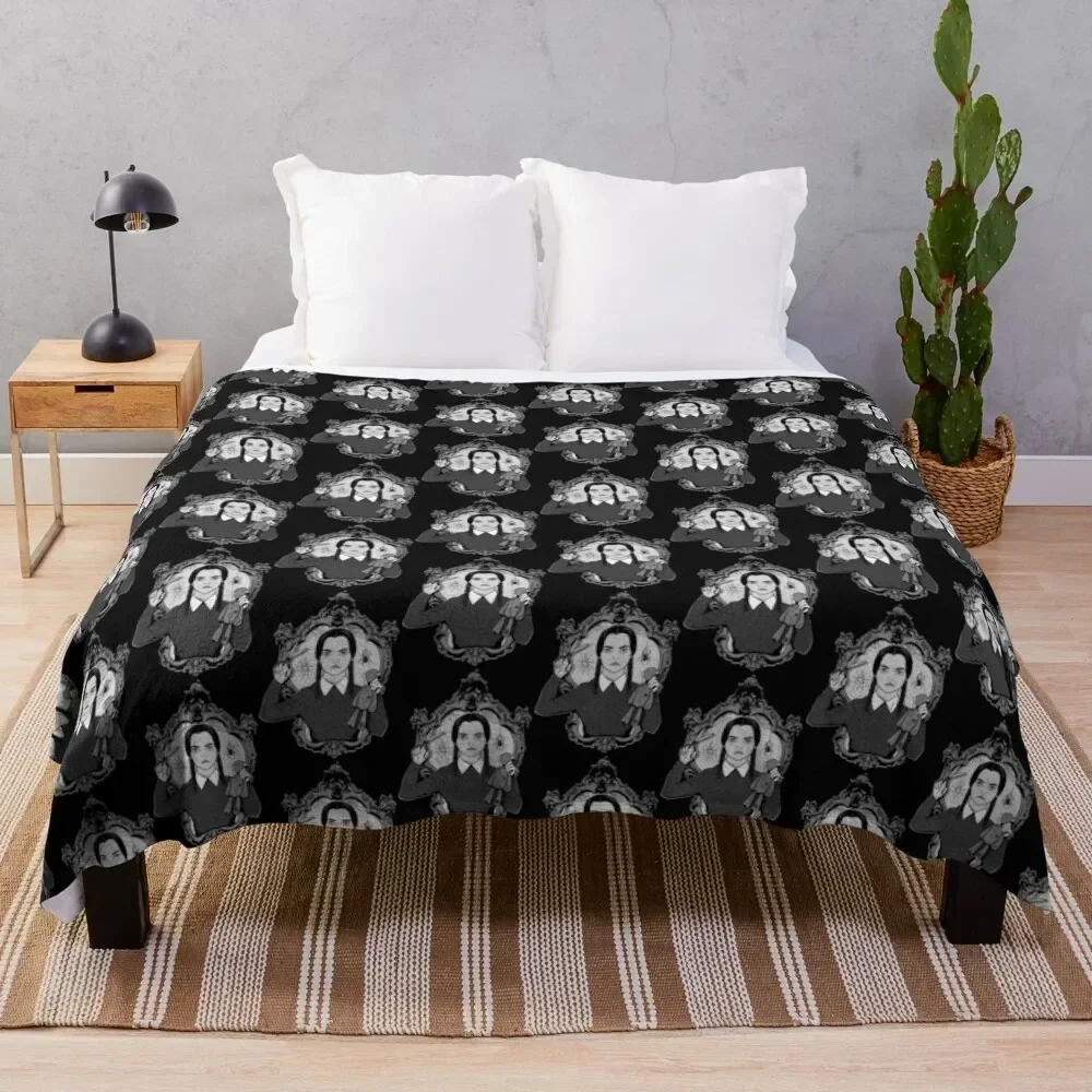 

Wednesday voodoo Throw Blanket Bed cosplay anime Blankets