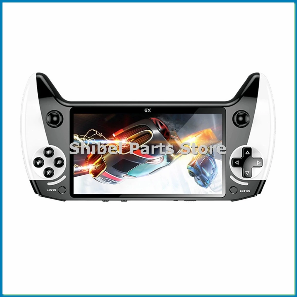 

X9 Handheld Game Console 8GB 2000+ Games 5.5inch IPS Screen Retro Arcade Game Console for Kids Gift-A25R