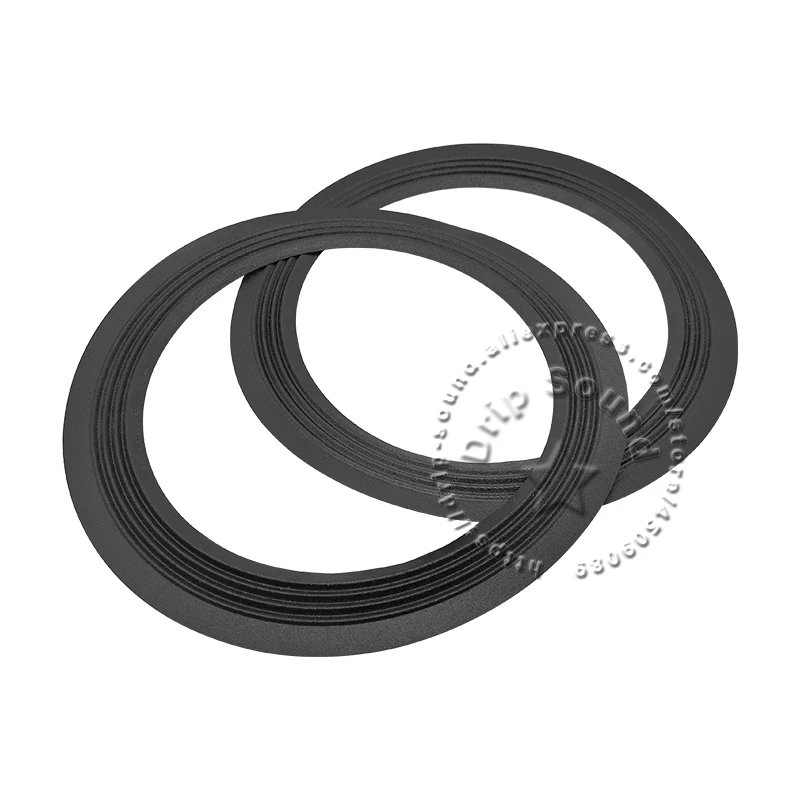 2 قطعة 10 "بوصة 2-حلقة/4 حلقة المتكلم القماش مطوية حافة مكبر الصوت مكبر الصوت إصلاح الجانب الدائرة المحيطة استبدال أجزاء # أسود