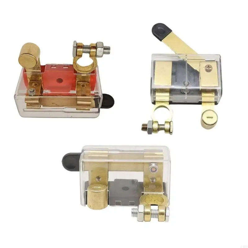 

250A 12V/24V Battery Disconnect Switch with Top Post Negative Terminals Power Isolator for Extreme Weather Conditions