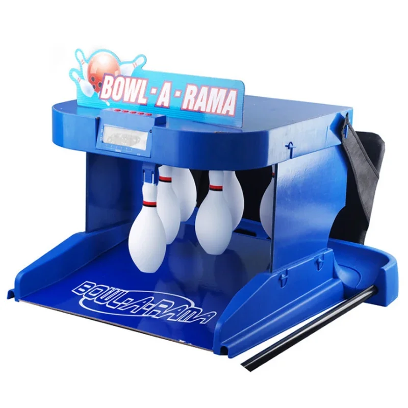 Safe Mini automatic machine indoor sport kids bowling toy set