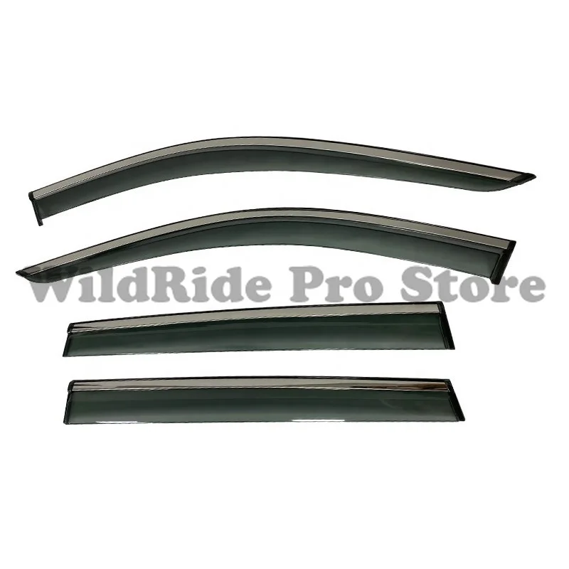 

1 комплект дефлектора оконного козырька, совместимого с SUZUKI SWIFT 2018-2022, защита от ветра и солнца от дождя, 4 шт., небьющийся передний и задний вентиляционный козырек