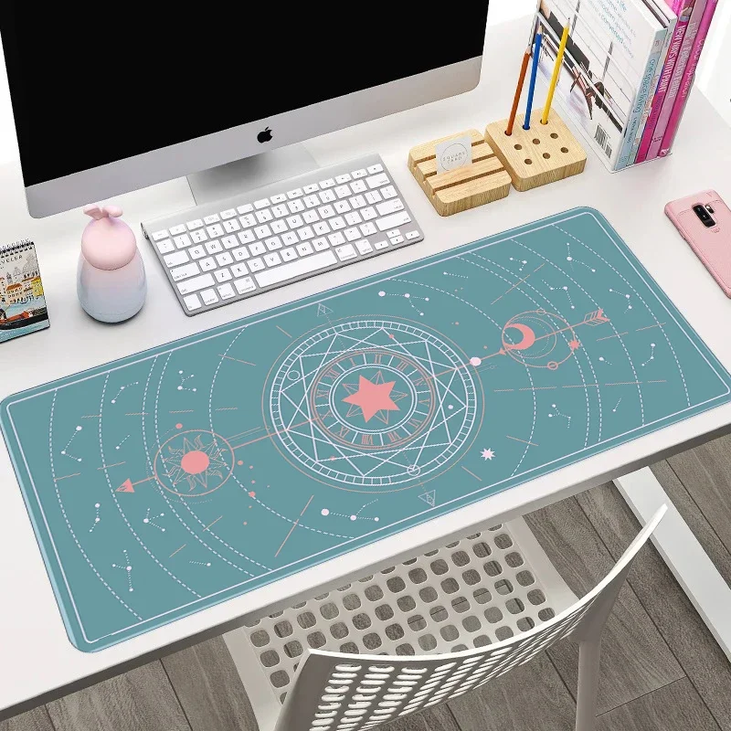 Magic Star Array Mouse Pad New Large Computer Office Game Table Mat XXL Rubber Anti-slip Gaming Keyboard Mousepad Long Desk Pads