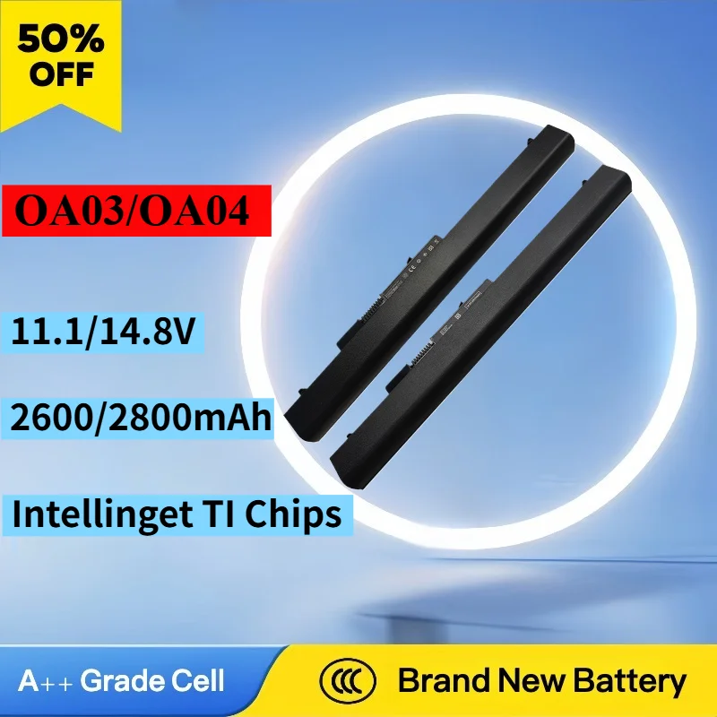 

Brand New OA03 OA04 Battery for HP 740715-001 15-R029WM 15-R052NR 15-R015DX 15-G020DX 15-R137WM 15-D035DX 250 G3 15-D020DX