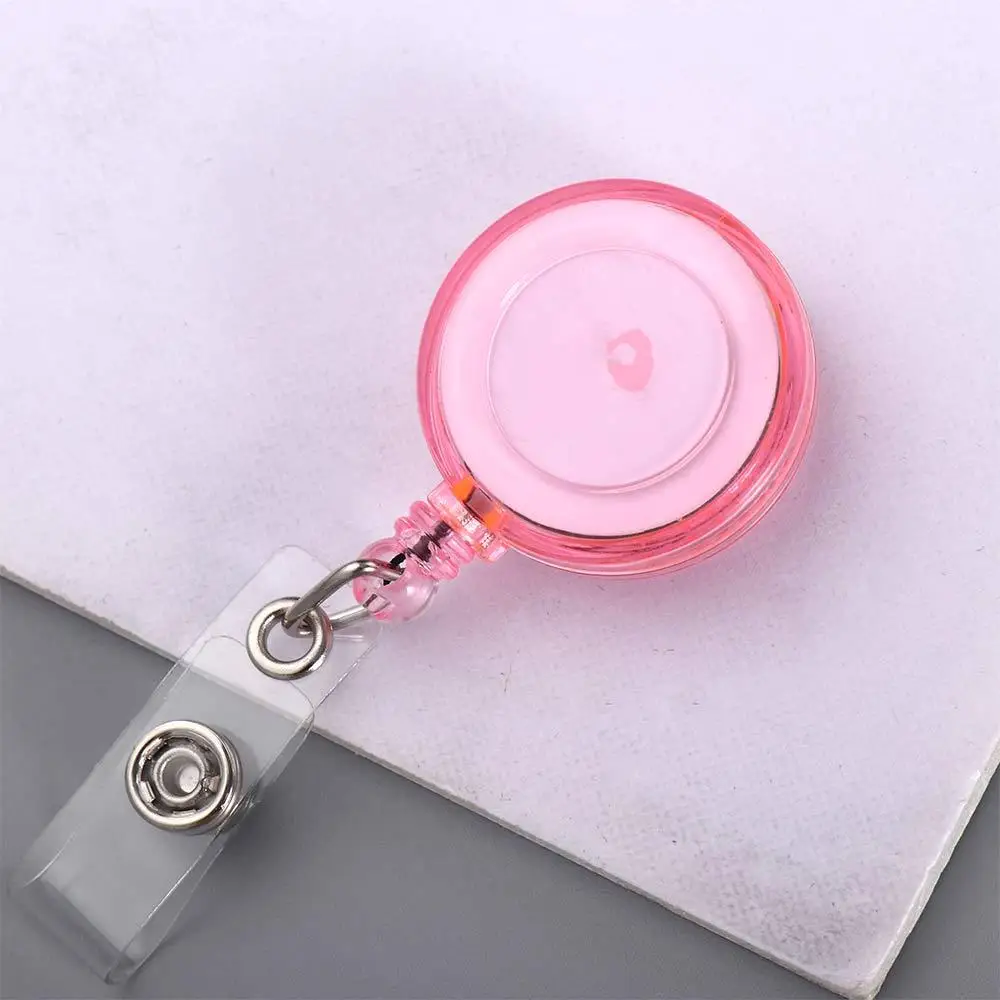 หน้าอกการ์ดทํางานการ์ดคลิปIDการ์ดคลิปนักเรียนRetractable Badge Reel IDผู้ถือบัตรผู้ถือป้ายBadge Reelคลิป