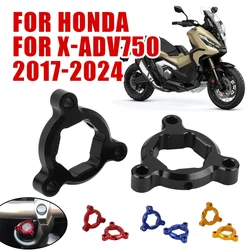 ホンダX-ADV750 xadv 750 X-ADV 750 XADV750オートバイアクセサリーフロントサスペンションフォークプリロードアジャスターキャップガードカバー