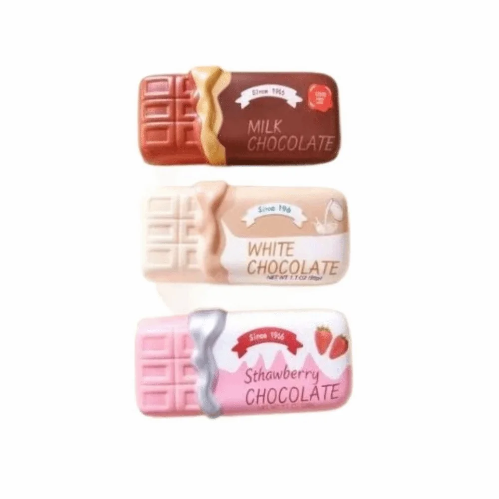 Release Hand Strawberry Chocolate Squeeze Toy Sensory Relax Gift Chocolate Stick Squeezing Toy Elastic Stretch