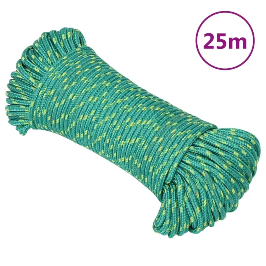 

Boat Rope Green 0.20 82.0 ' Polypropylene