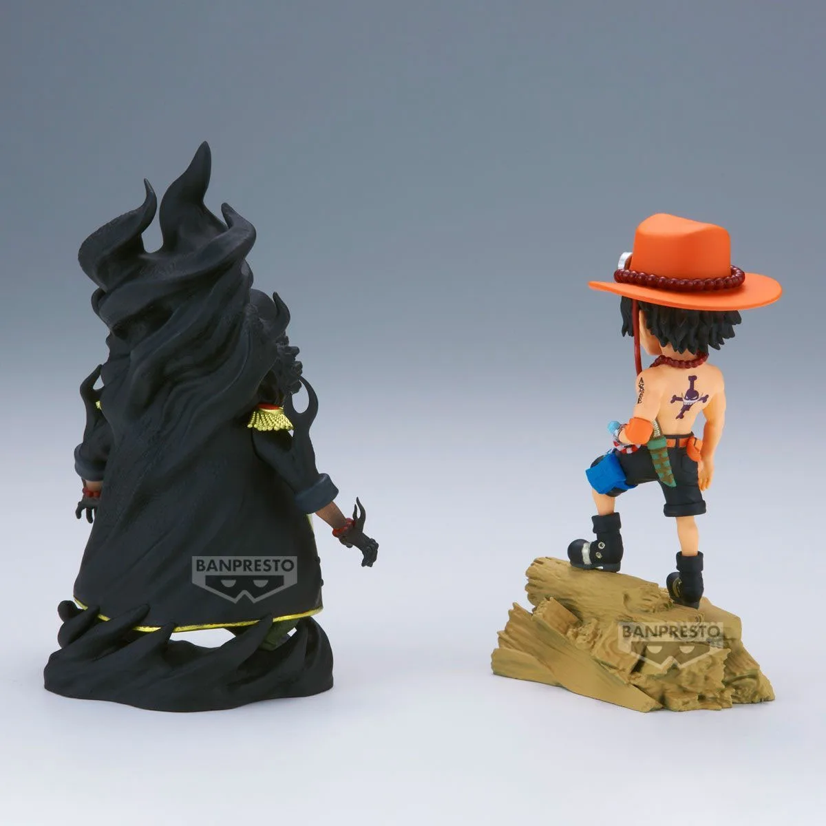 Bandai banpresto kit de modelo genuíno de uma peça wcf log histórias portgas · d · ace vs marshall · d · ensinar figuras de ação modelo meninos brinquedos