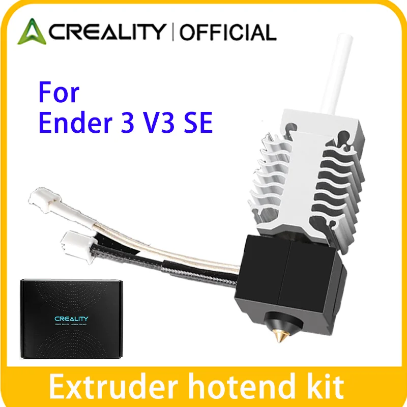 

﻿ Creality Ender 3 V3 SE Hotend Kit,Original Ender 3 V3 SE Extruder Hotend Heater Block Set Brass nozzle for Ender3 V3 SE