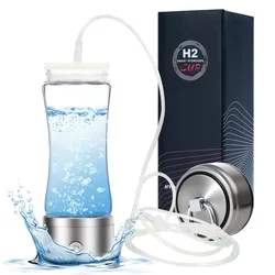 Hydrogen Water Bottle Generator with SPE PEM Technology Water Ionizer, Hydrohealth Hydrogen Water Machine Improve in 3 Minutes