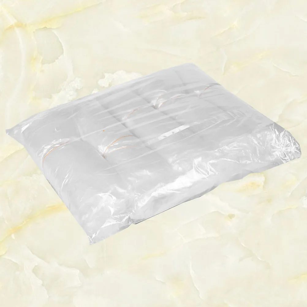 

100Pcs Elastic End Disposable Pe Sleeve Covers Waterproof Plastic Over Sleeves Arm Protectors for Kitchen Plastic Sleeves