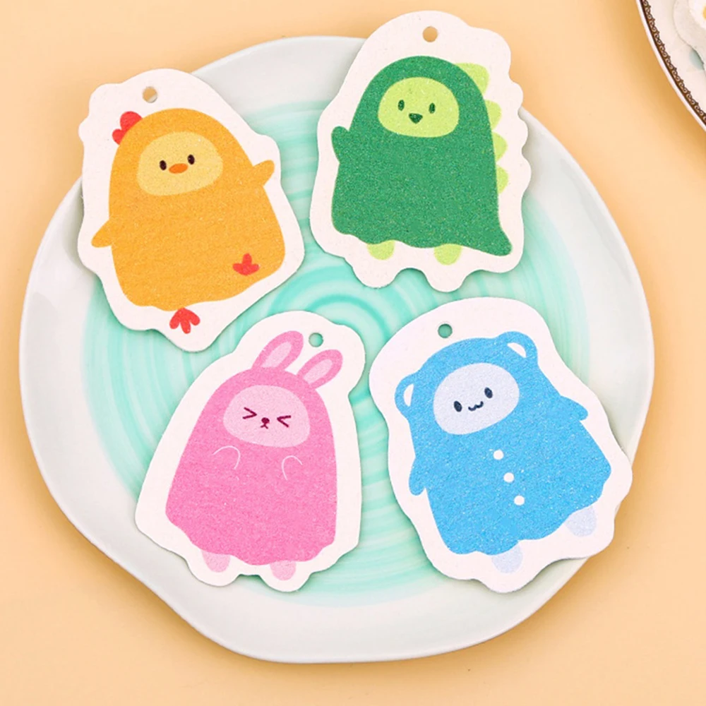 Kitchen Cleaning Sponges Wood Pulp Cotton Sponge Non Stick Compressed Rag Double Sided Pot Wipe Kitchen Sponge Cleaning Tools