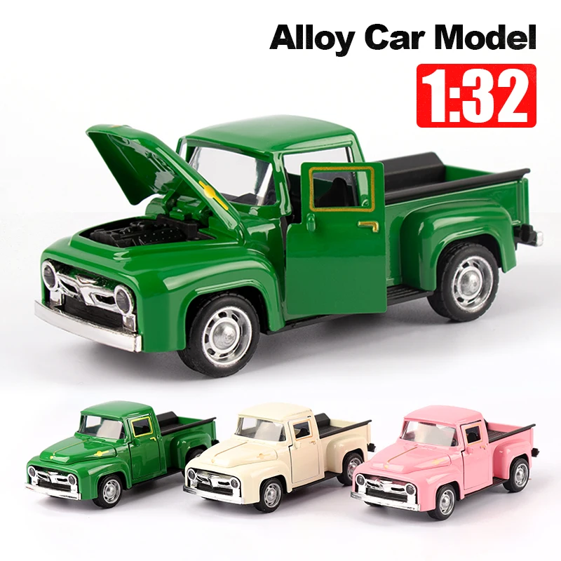 1：32 Alloy Car Model Simulation Cartoon Cute Children's Bus Pull Back Toy Tabletop Small Decoration Toy