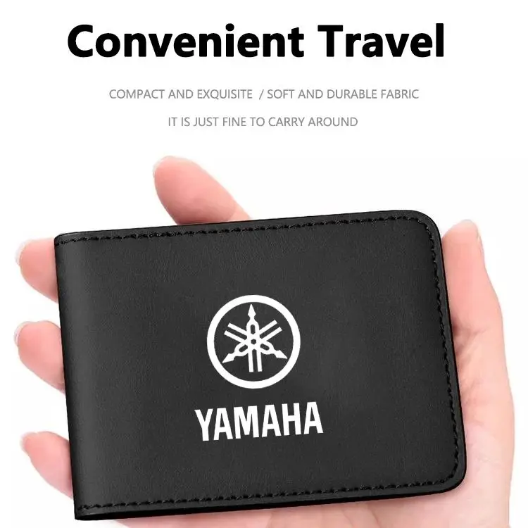 Motorcycle Car Leather Driving Documents Protective Case Bank Credit Card Holder For Yamaha R1 R3 R6 R25 Mt-09 Mt07 XMAX Tracer