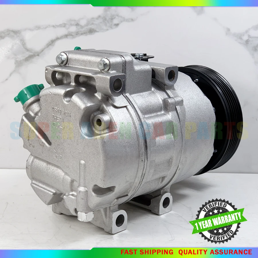 

New Air Conditioning AC Compressor For Hyundai Genesis 2014-2016 Genesis G80 G90 2017-2019 3.3L 3.8L 97701-B1000 97701B1000