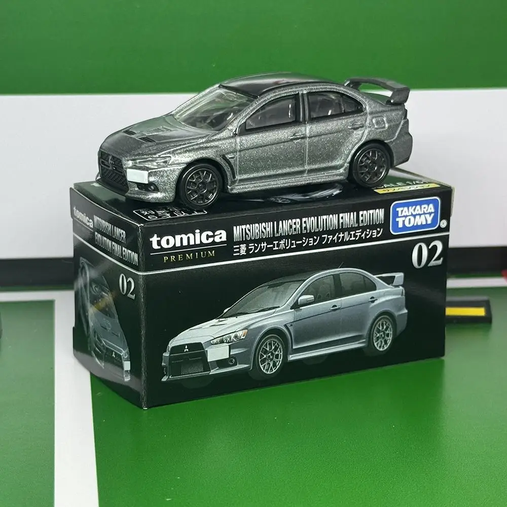 Takara Tomy Tomica Premium 02 Mitsubishi Lancer Evolution Final Edition Diecast Automotive Model Ornaments Cas Toys Gift