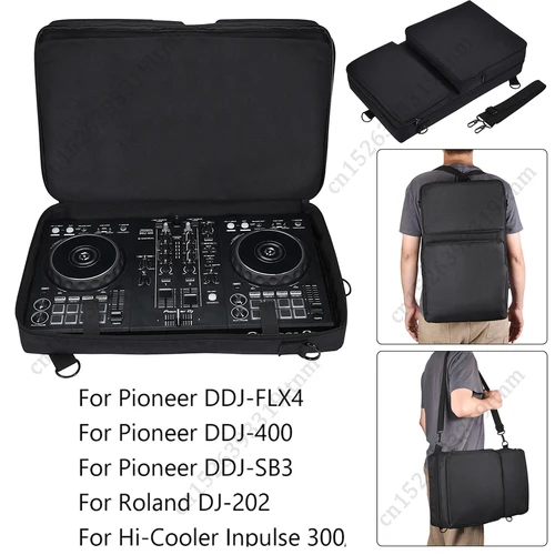 Imagen 1 del producto Funda para Pioneer DJ, Protector de 2 canales para controlador de consola de DJ, Audio Profesional, DDJ-SB3/DDJ-SB2/DDJ-400/DDJ-FLX4