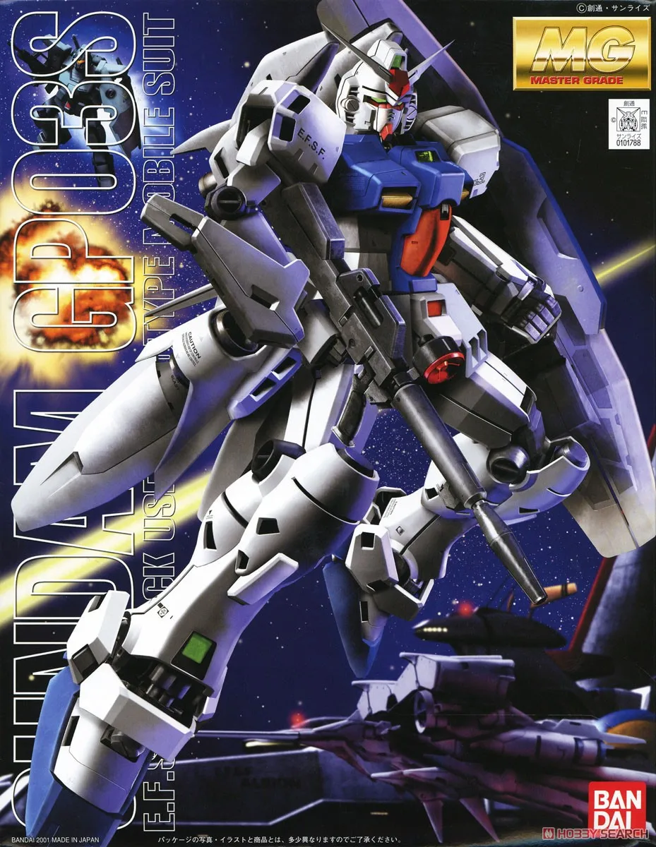 Bandai Figure Gundam Model Kit Anime Figures MG 1/100 RX-78 GP03S Stamen Mobile Suit Gunpla Action Figure Toys