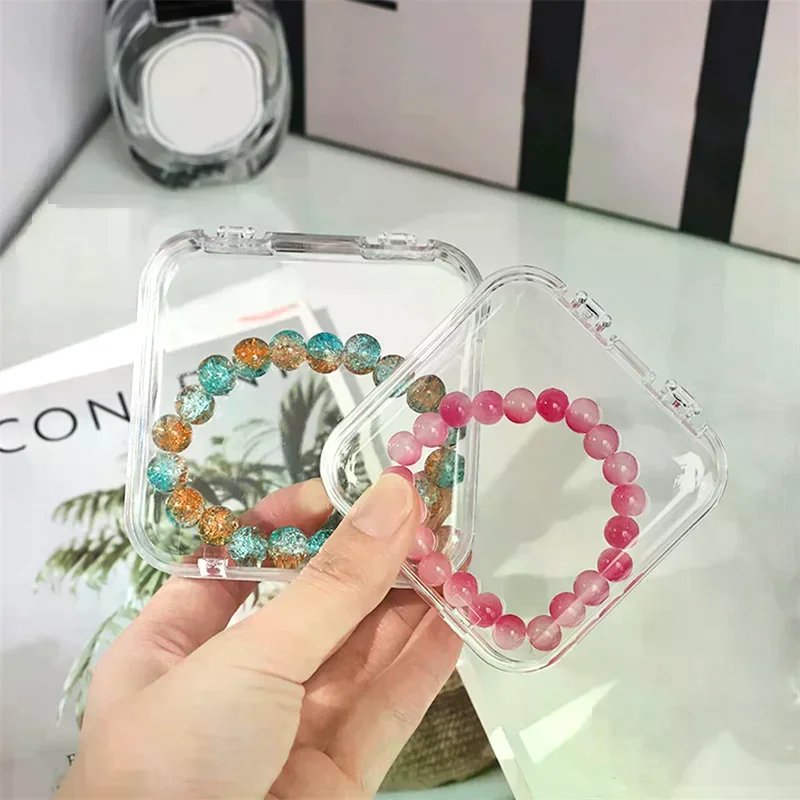 

Transparent Plastic Storage Box, Bracelet, Fake Nail Display Box, Multifunctional Packaging Box, Jewelry Box