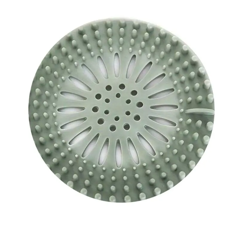 

ABZS Silicone Floor Drain Cover, Anti-Blocking Hair Catcher, Sewer Filter, Strong Adsorption Sink For Bathroom And Kitchen