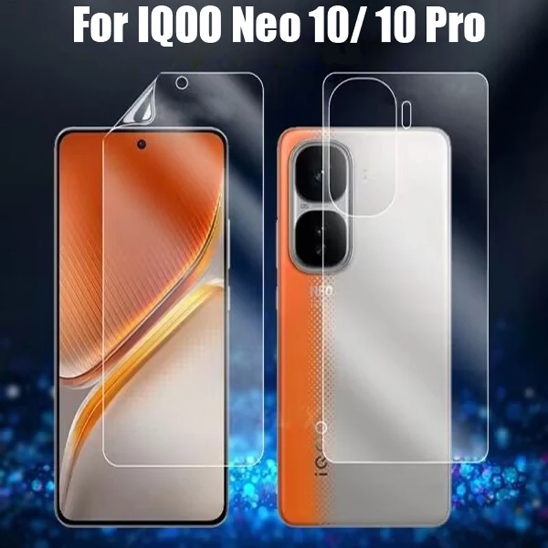 

10PCS Matte Hydrogel Film for IQOO NEO 11 10 9 8 Pro Plus Screen Protector for IQOO NEO 9S Pro Plus Soft Protective Film