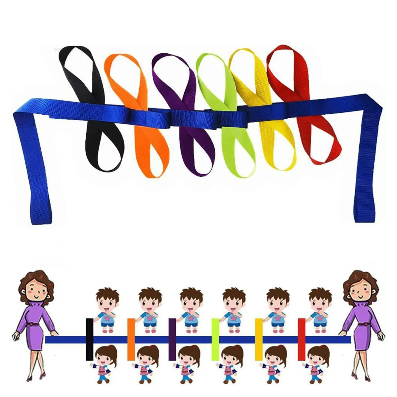 Walking Rope Nylon Rope Toddlers Leash for Games Daycare School Kindergarten